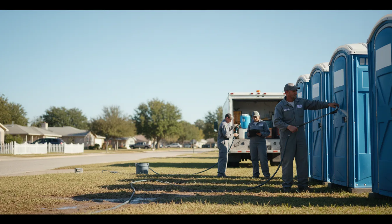 Long-Term Portable Toilet Rental in Glendale, OR near me